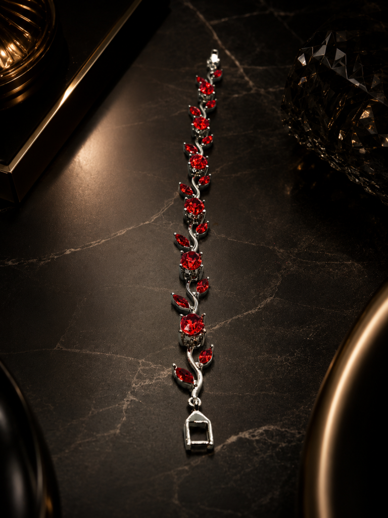 Red Tulip Bracelet