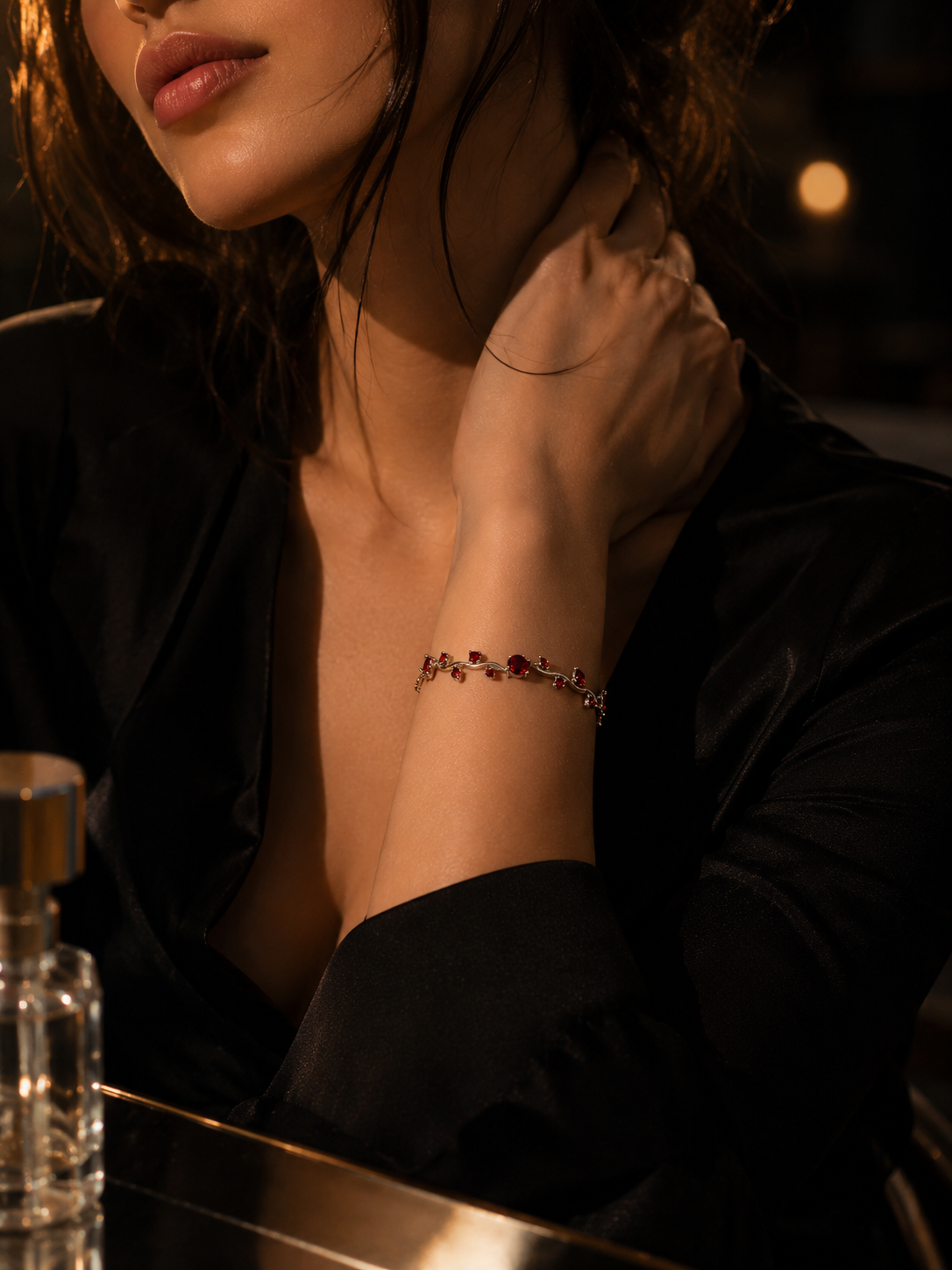 Red Tulip Bracelet - Image 2